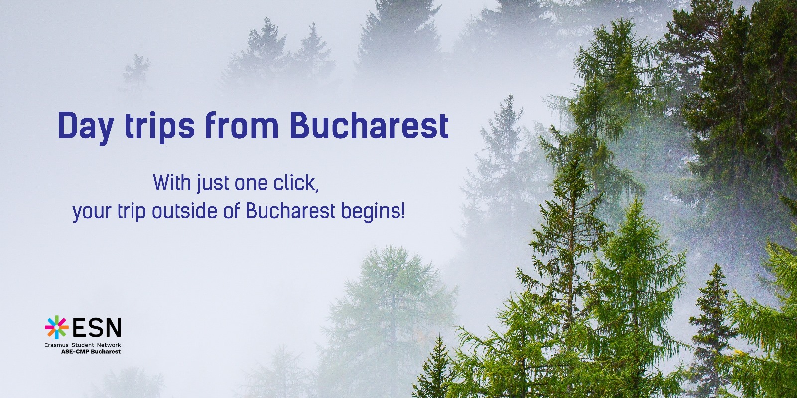 With just one click, your trip outside of Bucharest begins!